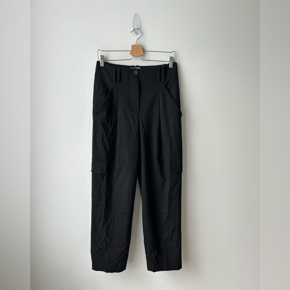 Aritzia Babaton twill wool high waist Rojo Cargo Pant - Picture 2 of 13